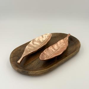 Tazón de Metal con Diseño de Hojas Recubiertas de Cobre para Frutos Secos, Tazón Duradero para Guardar Refrigerios, Tazón Decorativo para Fiestas, para Frutos Secos y Dulces - Product Image 5