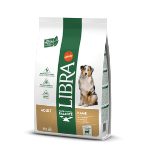 Nourriture pour chats adultes sans céréales LIBRA 3 kg, nourriture sèche saine avec de l'agneau et des ingrédients de qualité canine, conçue pour les chats - Product Image 1