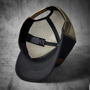 หมวกกอล์ฟผ้าคอตตอน6แผงปักโลโก้ตาข่ายแบบสแน็ปแบคหมวกกีฬาหมวกทรงรถบรรทุกสไตล์คลาสสิกหมวกทรัคเกอร์สำหรับผู้ชาย - Product Image 3