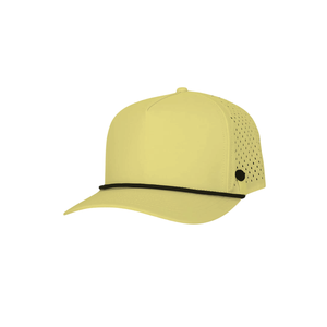 หมวกกอล์ฟแบบ 5 แผง ทรงโค้ง ดีไซน์ทันสมัย กันน้ำ พร้อมเชือกตกแต่ง ปีกโค้งสวยงาม  ติดกระดุมพลาสติก ระบายอากาศด้วยเลเซอร์ - Product Image 3