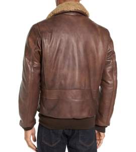 Ropa unisex personalizada chaqueta de cuero primavera otoño invierno abrigo de cuero de vaca cierre de cremallera tela informal ODM chaquetas hombres - Product Image 6