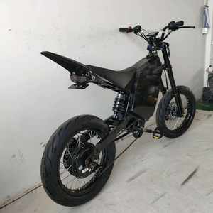 Motocicleta Eléctrica Stealth Bomber 72V Streetbikes con Batería de Litio de 40AH y Motor de 10000W con Asistencia de Pedaleo, NUEVA - Product Image 2