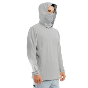 Camiseta de Pesca Personalizable para Hombre con Protección Solar UPF 50+, Transpirable, de Secado Rápido, con Mangas Largas, Tejido de Punto, Impresión Digital - Product Image 1