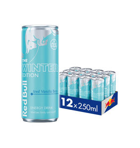 Red Bull Winter Iced Vanilla Berry 250ml, édition limitée premium, pour les magasins gastronomiques et spécialisés - Product Image 2