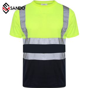 Chaleco DE SEGURIDAD reflectante de alta visibilidad personalizado unisex, material de algodón y poliéster, malla a prueba de agua, logotipo personalizado para hombres y mujeres - Product Image 5