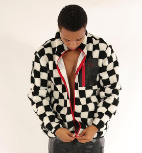 Chaquetas Varsity Unisex a la Moda, Chaquetas con Logotipo de Diseñador Personalizadas al por Mayor, Chaqueta de Béisbol Informal, Chaqueta Letterman de Lona - Product Image 3