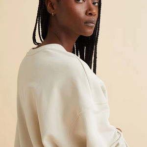 Sweat femme coton nouvelle mode vêtements sweats Streeetwear pour la saison d'hiver porter Casula Style sweats femme - Product Image 2