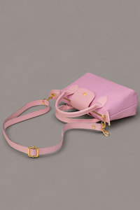 กระเป๋าโท้ท PU สีพื้นสำหรับผู้หญิง |   กระเป๋าถือขนาดเล็กแบบมีหูหิ้วพร้อมซิปปิด |   ผู้ผลิต OEM ODM - Product Image 5