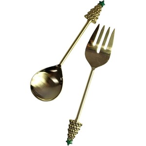 Modern Design Stainless Steel <b>Salad</b> <b>Server</b> Set Designer Handle Mirror Polish Serving Set - Product Image 1