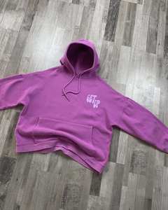 Unisex Heavyweight Pullover <b>Hoodie</b> 100% Cotton Men's <b>T</b>-<b>Shirts</b> High Quality Streetwear <b>with</b> Custom Graphic Plain Blank Design - Product Image 6