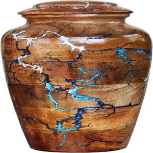 MANGO WOOD NATURAL FINISHED FUNERAL <b>URN</b> MOST AFFORDABLE <b>WOODEN</b> NEW SHAPE <b>URN</b> <b>FOR</b> <b>ASH</b> CUSTOM SHAPE <b>WOODEN</b> <b>URN</b> <b>FOR</b> SALE - Product Image 6