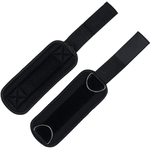 Sangles de cheville et de poignet rembourrées réglables en néoprène avec anneau en D pour machine à câbles, confortables - Product Image 4