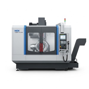 เครื่องกัดใบกังหัน CNC แนวตั้งประสิทธิภาพสูงเครื่องจักร5แกนอัตโนมัติสำหรับงานหนักการตกแต่งการผลิต - Product Image 4
