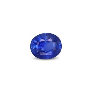 Zafiro Azul de 4.18 Quilates, Gema Natural Facetada de Corte Ovalado, Ónix, Aguamarina, Ópalo, Jade, Gemas en Forma de Pera de 8 mm de Altura - Product Image 1