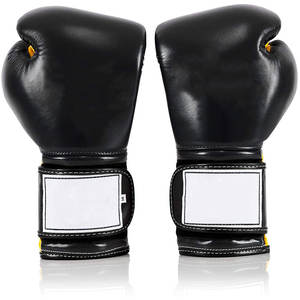 Guantes de boxeo de cuero profesionales personalizables Patrón impreso de 8oz para adultos y niños para entrenamiento vocacional - Product Image 3