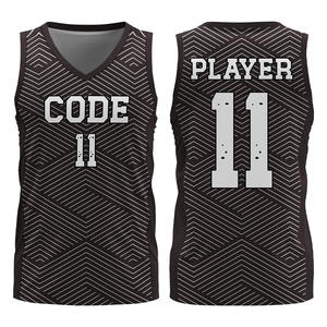 Maillot de basket-ball de nouvelle conception 2025, vente chaude, maillots personnalisés pour équipe, vente en gros, maillots cousus, vêtements de basket-ball respirants - Product Image 3