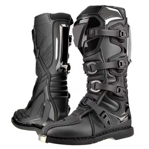 Bottes de moto d'hiver OEM de haute qualité, durables, respirantes, imperméables, en cuir, logo personnalisé, design personnalisé, unisexe, tendance, vente chaude - Product Image 1