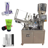 Remplissage de tube d'emballage de pâte à dents et machine de scellage à chaud automatique pour machine à dentifrice