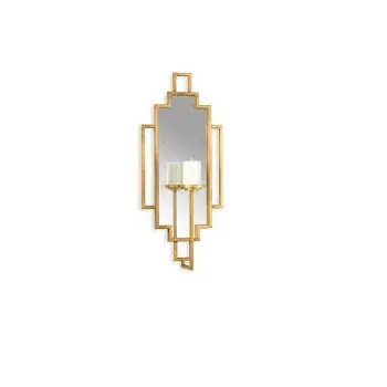 Luxury Style Wall Mounted Living Room Corridor Candle Sconce Wall Sconce And Wedding Decoration Candle Sconce