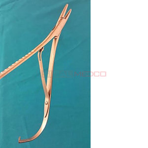 Portaagujas Mathieu de 5.5 Pulgadas, Manual, Acero Inoxidable Alemán, Pinzas Quirúrgicas Dentales para Sutura Hemostática con Bloqueo de Trinquete - Product Image 5