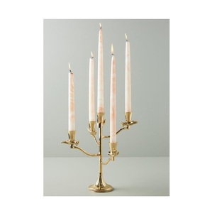 Intricate Metal <b>Candelabra</b> with Elegant Build Designed for Interior Decoration Candlelit Events and Stylish Tables - Product Image 1