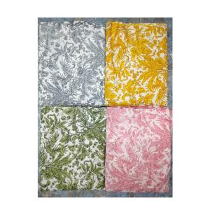 เสื้อผ้าฝ้ายที่ถูกค้นหามากที่สุดพิมพ์จากอินเดียสำหรับตกแต่งบ้านผ้าปูเตียงหมอนอิงเสื้อเชิ้ตระบายอากาศได้ดีสำหรับเด็กผู้หญิง - Product Image 1