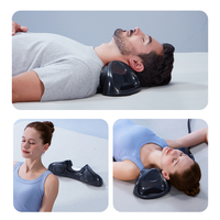Alphay Oreiller de massage cervical pour le cou et les épaules avec chauffage et traction confortables
