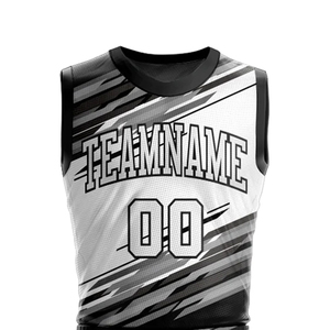 Nouveau maillot de basket-ball de qualité supérieure, ensembles de basket-ball imprimés par sublimation, uniformes de basket-ball OEM personnalisés pour hommes, 2025 - Product Image 4
