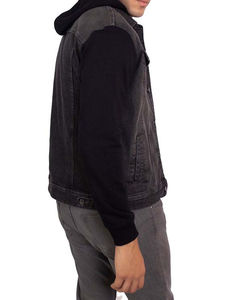 Service OEM, vente en gros personnalisée, veste en jean 100% coton de haute qualité, coupe-vent, écologique, respirante, pour un usage décontracté en hiver - Product Image 5