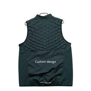 Chaleco Deportivo Térmico Informal de Moda Personalizado de Alta Calidad para Hombre, Chaleco Sin Mangas con Parches Personalizados, Chaqueta Ligera de Plumón para Hombre - Product Image 2