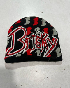 Moda de invierno Waffle Beanie Logotipo personalizado Hombres Gorros Sombrero Waffle Knit Beanie con etiqueta privada/etiqueta tejida hecha en fábrica - Product Image 2