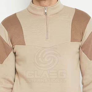 Nouvelle mode de survêtements personnalisés pour hommes, survêtements de qualité supérieure à fermeture éclair et quart pour homme, fabriqués au Pakistan - Product Image 4