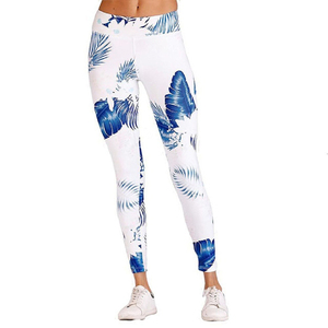 Venta al por mayor de las mujeres de cintura alta mallas de compresión de logotipo personalizado Push-Up Hip Yoga Pantalones para el gimnasio y ropa activa Servicio OEM - Product Image 2