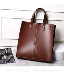 New Style Eco-Friendly Fashion Large Capacity Leather <b>Ladies</b> Tote Handbag Set Simple Handbags for Women - Product Image 2
