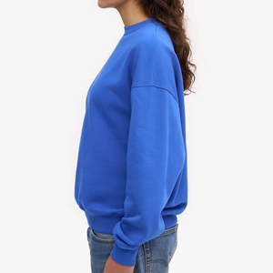 Sudaderas de Forro Polar de Algodón y Poliéster para Mujer, Estilo Holgado, con Hombros Caídos, Bordado con Logotipo Personalizado, Precio al por Mayor - Product Image 2