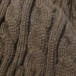 Sombreros de invierno Jacquard Cold Weather Beanie Logotipo personalizado Bordado Sombreros de punto de invierno Beanie Sombrero bordado personalizado - Product Image 3