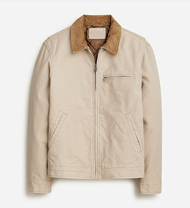 Chaqueta de trabajo de lona de alta calidad para hombre para primavera invierno nueva moda algodón poliéster tela ropa de calle bolsillo bordado - Product Image 5