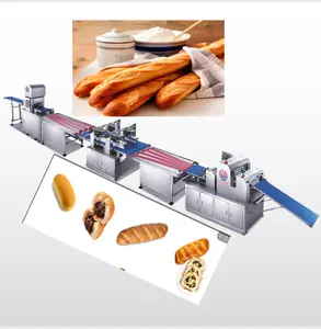Automatic Baguette Bread Making Product Line Snack Maker Machine Commercial Bread Machine Production Line Toast Maker Machine