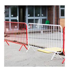 Barrières en acier temporaires de haute qualité pour piétons, contrôle des foules, barrière de sécurité à vendre pour clôtures, treillis et portails - Product Image 5