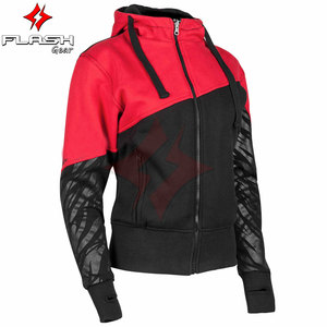 Sudadera con Capucha para Motociclista, Acolchada, Suave, Cálida, Transpirable, con Cremallera, Ropa Protectora para Motociclistas, para Todas las Estaciones - Product Image 5