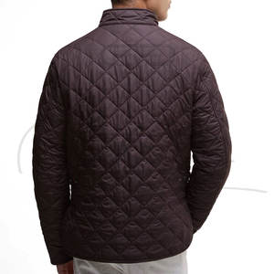 Chaquetas Formales de Invierno para Hombre, Estilo Urbano, Acolchadas, con Parches, de Lona, Resistentes al Viento, con Personalización OEM - Product Image 2