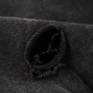 Wholesale 100% Cotton Casual Style Unisex <b>Fleece</b> Lined <b>Oversized</b> Winter Hip Hop <b>Hoodie</b> with Solid Pattern Digital Printing - Product Image 2