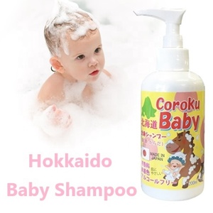 ผลิตในญี่ปุ่น แชมพูเด็กโฮไกโด ฮอร์ส ออยล์ สำหรับทำความสะอาดผิวกาย 200 มล. แชมพูสองในหนึ่งสำหรับเด็ก ผลิตภัณฑ์ขายดี ปี 2023 ขายส่ง - Product Image 2