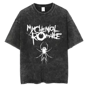 T-shirt surdimensionné pour homme en coton 100% teint uni de haute qualité avec logo personnalisé 280 Gsm - Product Image 2