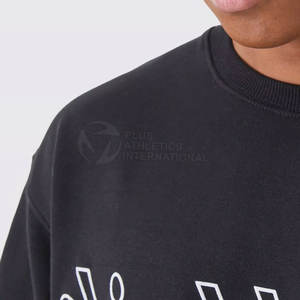 Sudadera Bordada Personalizada de Primera Calidad a Precio de Mayoreo, Último Estilo, Ropa Casual, Color Negro - Product Image 5