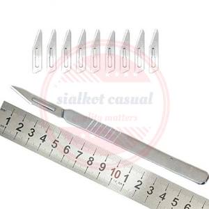 Couteaux d'opération médicaux professionnels Lames en acier inoxydable Outils chirurgicaux Lames de scalpel chirurgical Couteaux - Product Image 3