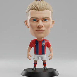 Joueurs de football en résine 3D hautement détaillés Messi/<span class=keywords><strong>Ronaldo</strong></span>/Erling <span class=keywords><strong>Haaland</strong></span> - Figurine de collection stylisée avec peinture personnalisée - Product Image 5