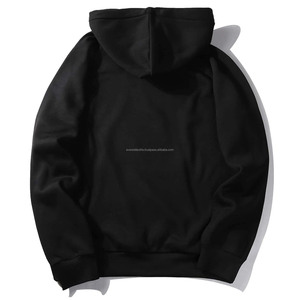 Sudadera con capucha de gran tamaño personalizada del fabricante, peso pesado de alta calidad, 100% algodón, logotipo de impresión 3D Puff para hombres, para otoño - Product Image 3