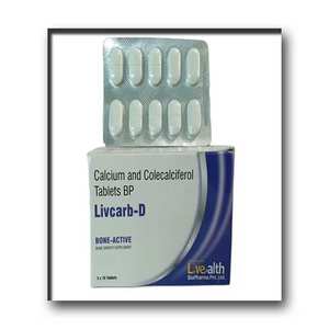 Meilleur Livcarb-D Calcium Comprimés Extrait De Plantes Indien En Gros En Vrac Supplément De Soins De Santé - Product Image 6