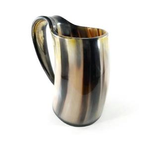 Buffalo Horn Tankard Drinking Horn Mug sans poignée pour une taille personnalisée prix bon marché avec vente produit - Product Image 5